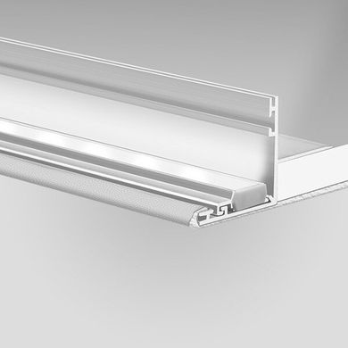 LED-профиль KLUS NISA-NI неанодированный, 1 метр A18029