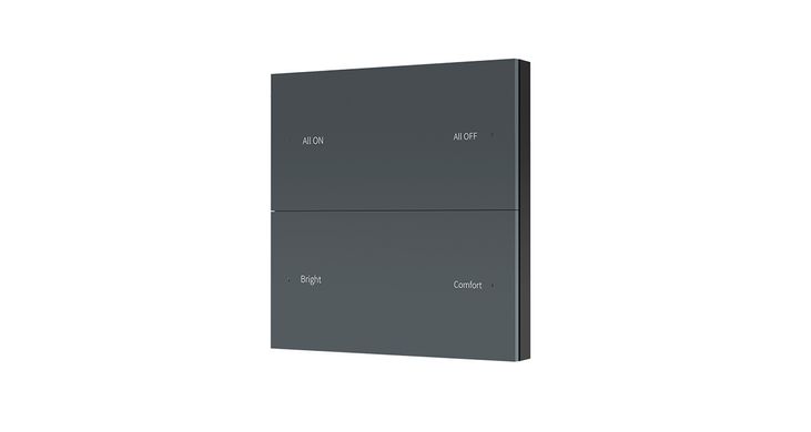 Touch panel DEYA ZigBee for 1 zone (PK4(WZS)-Dark-grey) photo