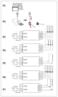 Диммер CCT PROLUM Wi-Fi; TUYA; TOUCH; 18A; Series: HomeLink фото