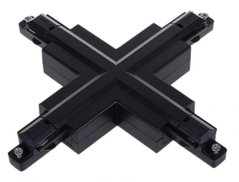 Connection X-shaped, black KLOODI KDTR-265 BK