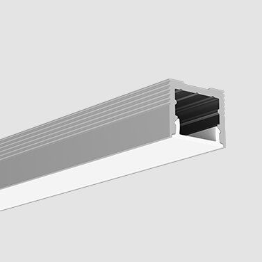 Surface-mounted LED profile, 2.5 meters (LS1613)