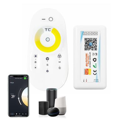 Диммер CCT PROLUM Wi-Fi; TUYA; TOUCH; 18A; Series: HomeLink фото