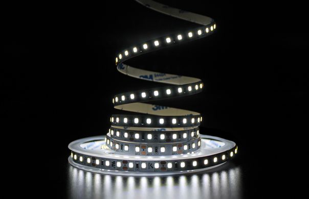 Світлодіодна LED стрічка PROLUM™ 12V; 2835\120; IP20; Series "PRO", Білий (5500-6000К) фото