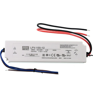 Zasilacz Mean Well 102W DC12V IP67 (LPV-100-12) zdjęcie