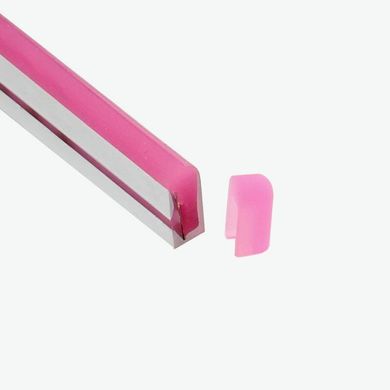 Заглушка PROLUM™ для LED неону 6x12, Рожевий