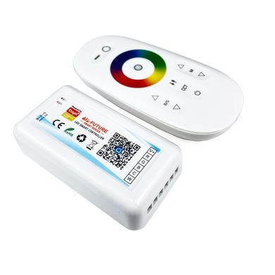 Контролер PROLUM RGB+CCT; Wi-Fi; TUYA; TOUCH; 18A; Series: HomeLink фото