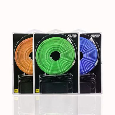 Ready-made set of PROLUM™ 12V neon tape; 6x12; 5M; White, PRO