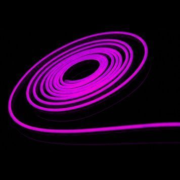Neon LED PROLUM&trade; 6x12, IP68, 12V, seria "SM", fioletowy, PRO