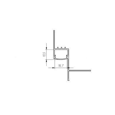 Shadow gap profile, 3 m (ПТ20_3)