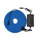 Ready-made set of PROLUM™ 12V neon tape; 6x12; 5M; Blue, PRO