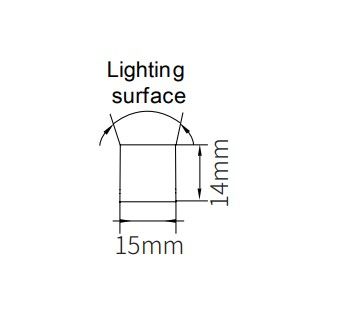 LED profile ALUMLED silicone IP65 (LN15144), 5 m