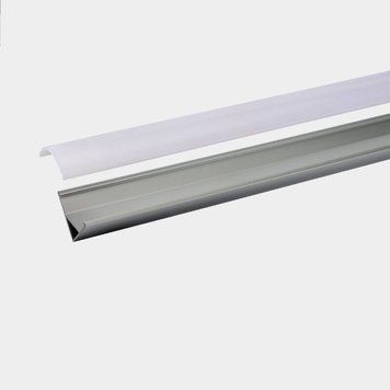 LED-профиль ALUMLED угловой LP3030 с рассеивателем, 2 метра