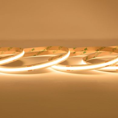 PROLUM™ LED strip, 24V, COB, 480 LEDs, IP20, PRO series, Warm White (2800-3200K). photo