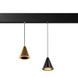 Pendant lamp 5W 60&deg; Osram5050 350LM 4000K (ALMG-M15 4K BK/GD)