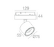 Світильник ALUMLED 10W 38&deg; OSRAM 751LM 4000К (ALMG-P75 10W 4K WH)