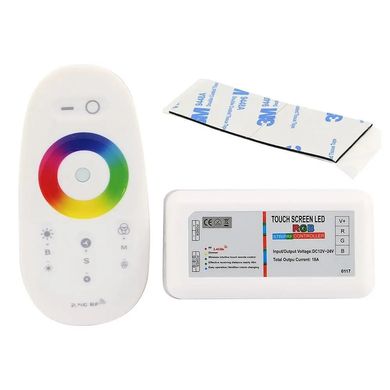 Controller RGB Full-TOUCH 18A, White photo