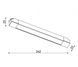 Lampa szynowa jednofazowa KLOODI KD-LINE TR342 PC 20W 3K WH