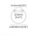 LED-профіль COLORS круглий підвісний 2,5 м (LLS-LT30CDXBS2500)