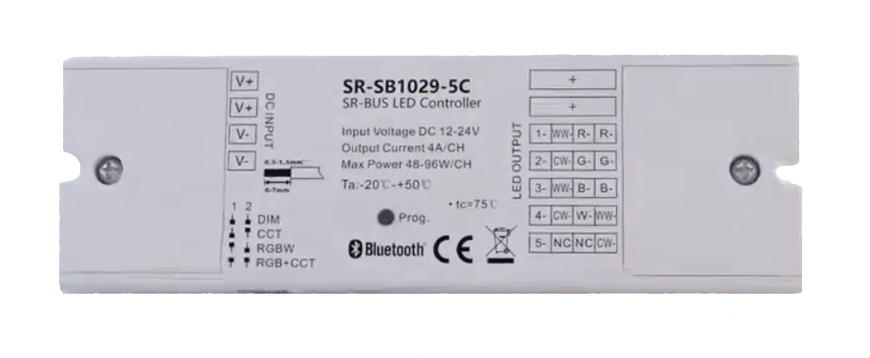 LED контролер-приймач (SR-SB1029-5C) фото