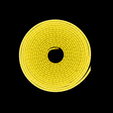 Ready-made set of PROLUM™ 12V neon tape; 6x12; 5M; Lemon yellow, PRO