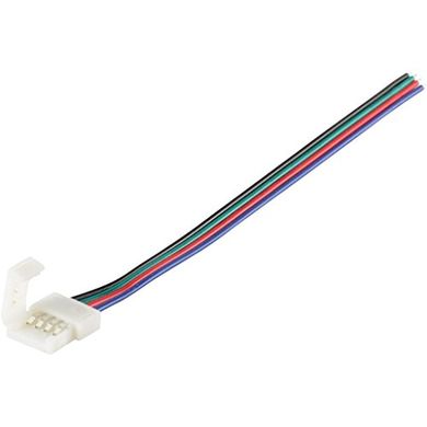 PROLUM™ cable for ribbon 5050, RGB, 10 mm, + 1 clip