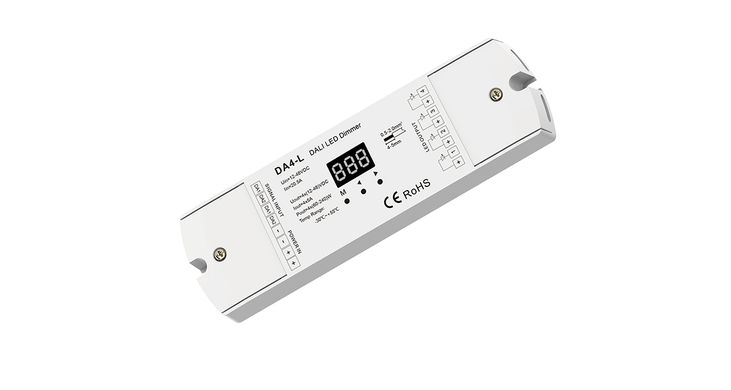 LED-контролер DEYA 12-48VDC, 5A*4CH, DALI (DA4-L) фото