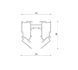 Magnetic track for stretch ceilings, 2M, KLOODI KDMG-HARPOON TR 2M WH