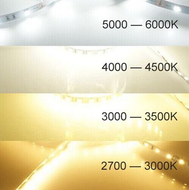 Світлодіодна LED стрічка PROLUM™ 48V; 2835\120; IP20; Series "SG", Нейтральний-Білий (3800-4300K) фото