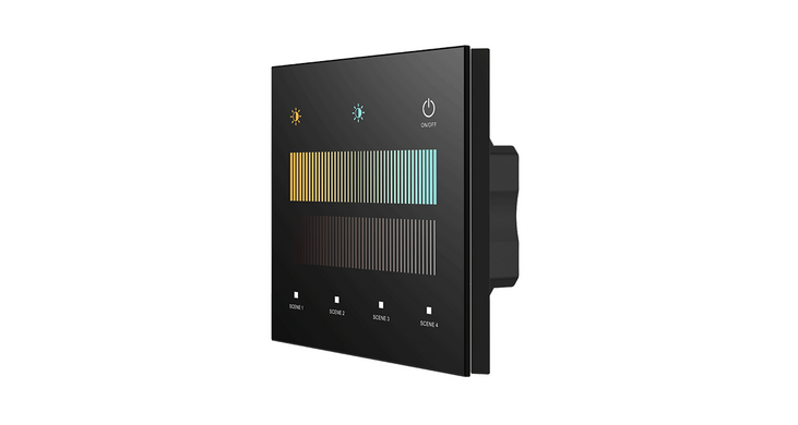 Настенная сенсорная панель DEYA CCT на 1 зону (TD2-S(black))