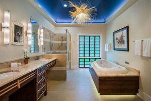All nuances and options for lighting the bathroom with LED strips