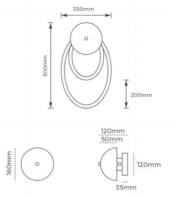 COLORS WS WALL LAMP 2700K (FK20-WS-L1500-SW)