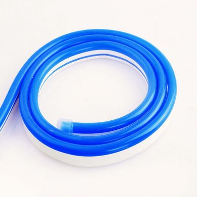 Светодиодный неон PROLUM™ 8x16, IP68, 12V, Series "LF", Синий, PRO фото