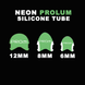 Неоновый рассеиватель PROLUM™, 6ММ, Series "PRO", Зелений