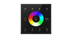 Пульт дистанционного управления DEYA 4 зонами RGB (T13 (Black)) фото