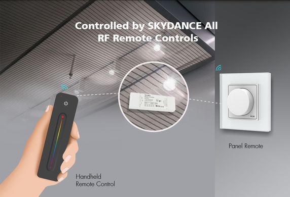 LED controller DEYA 12-48VDC, 5A*5CH, PUSH-DIM (V5-L(WT)) photo