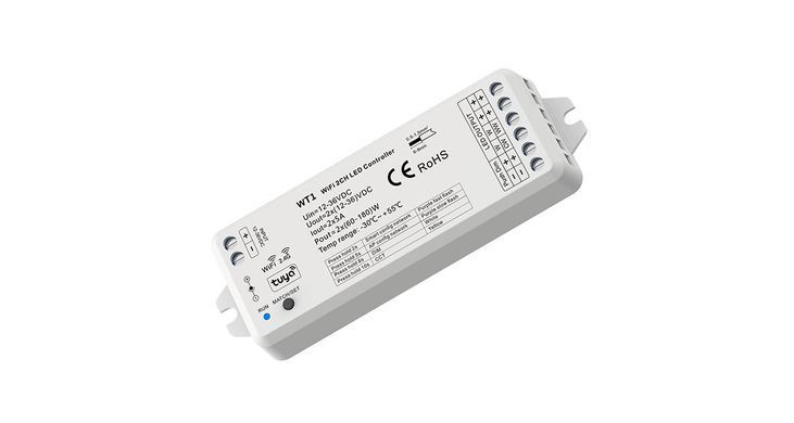 LED-контролер DEYA 12-36VDC, 5A*2CH(WT1)