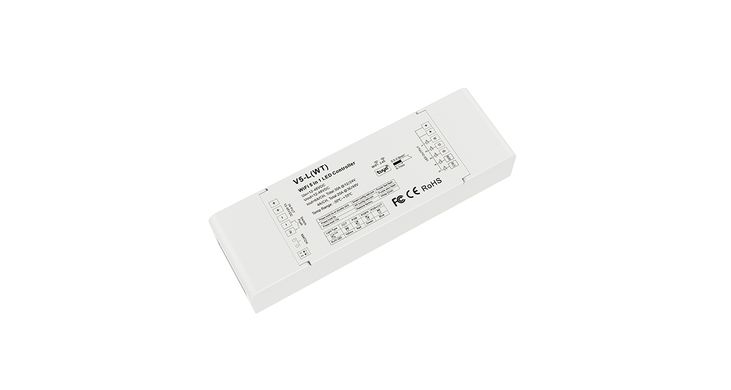 LED-контролер DEYA 12-48VDC, 6A*5CH, PUSH-DIM (V5-L(WT)) фото