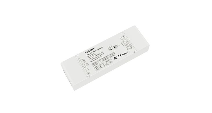 LED-контроллер DEYA 12-48VDC, 6A*5CH, PUSH-DIM (V5-L(WT)) фото