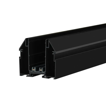 PROLUM&trade; M25 Magnetic Track Busbar; 220V; for suspended ceilings - P26; Black 2M