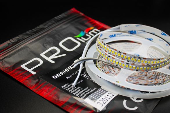 LED стрічка PROLUM™ 12V; 2835\240; IP20; Series "SG", Білий (5500-6000К) фото
