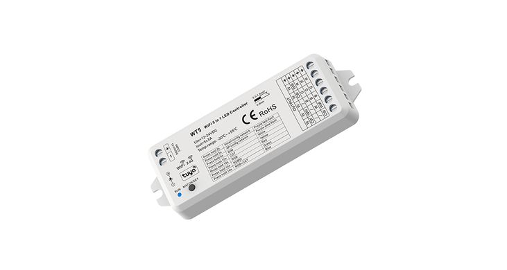 LED-контролер DEYA 12-24VDC, 3A*5CH(WT5) фото