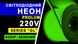PROLUM™ 8x16 LED neon, IP68, 220V, Series "GL", Green, PRO.