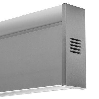 KLUS KIDES-DUO profile, anodized silver, 2m
