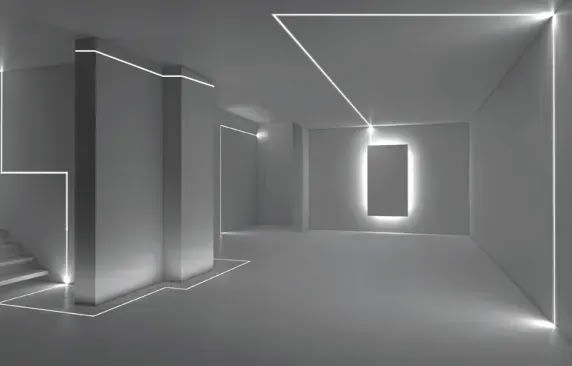 LED-профіль ALUMLED під шпаклівку LD8820 з розсіювачем, 2 метра