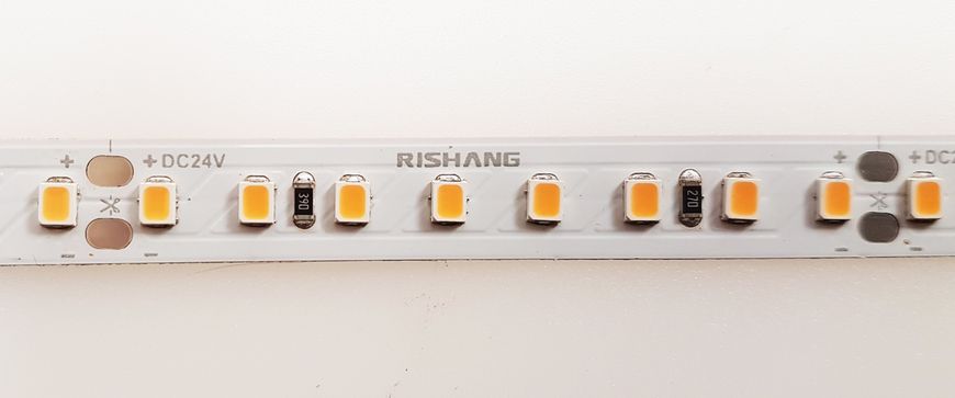 LED стрічка RISHANG 128-2835-24V-IP20 12W 1434Lm 3000K 5м (RD00C8TC-A-WW) фото