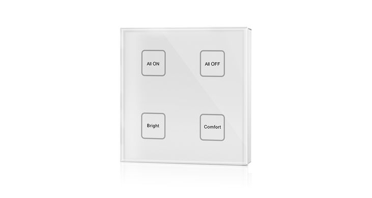 Touch panel DEYA ZigBee for 1 zone (TS4(WZS)-White) photo