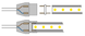 Кабель PROLUM™ для подключения ленты СОВ 220V - 12 ММ