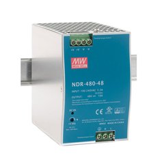 Блок живлення Mean Well на DIN-рейку 480W DC24V (NDR-480-48)
