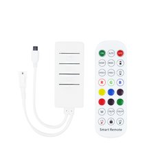 Контроллер PROLUM SPI; RGB; Wi-Fi; TUYA; 24 кнопки; 3PIN; Series: HomeLink фото