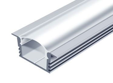 Recessed anodized LED profile, 2 meters (LPV12_2)